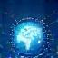 Stylized icon representing a global network
