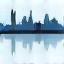 Stylized icon representing the Zurich skyline